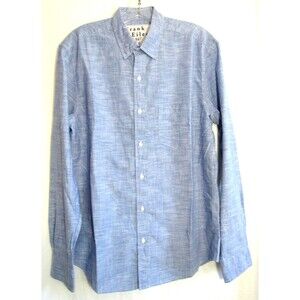 Frank & Eileen Don Light Blue Button Down Long Sleeve Shirt Size Small NWOT